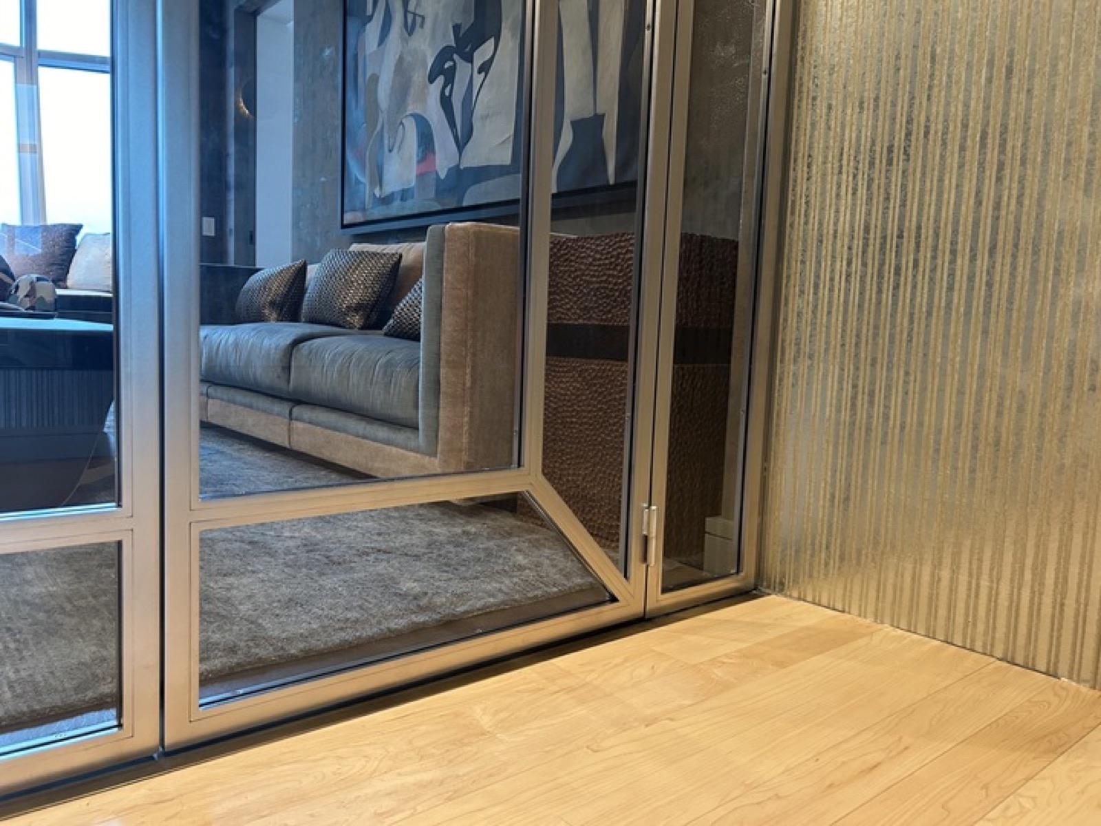 Nickel-Plated Doors
