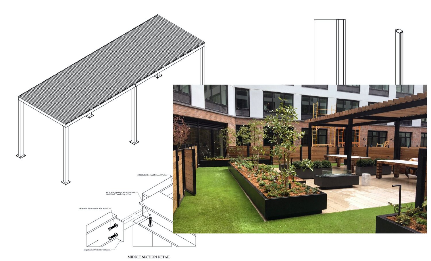 Fulton Street Courtyard