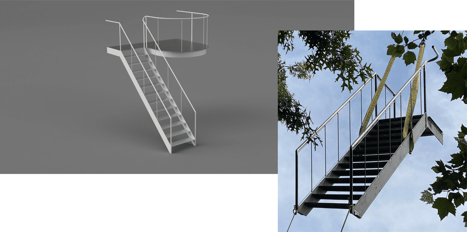 Stuyvesant Heights Stair