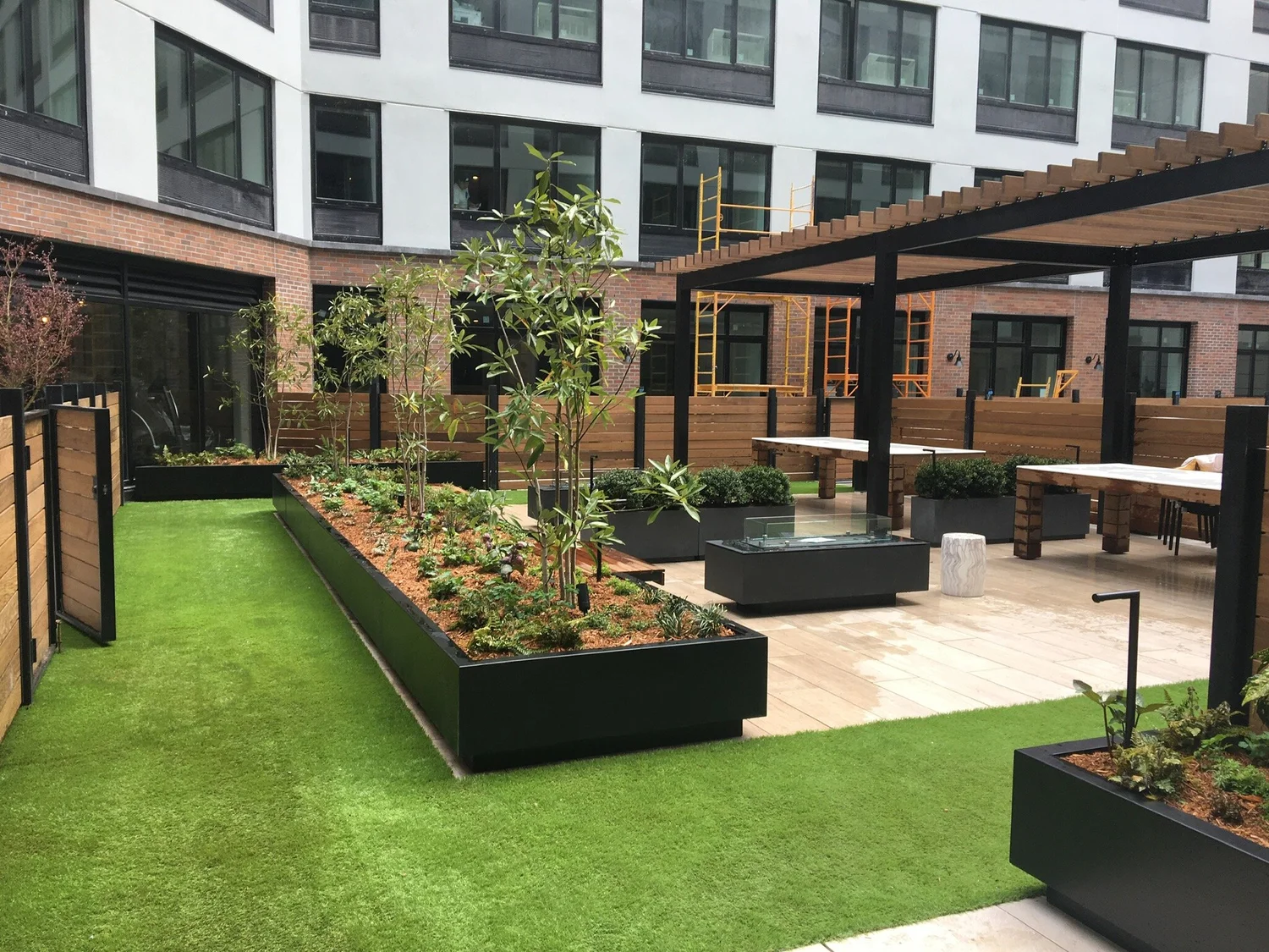 Fulton Street Courtyard