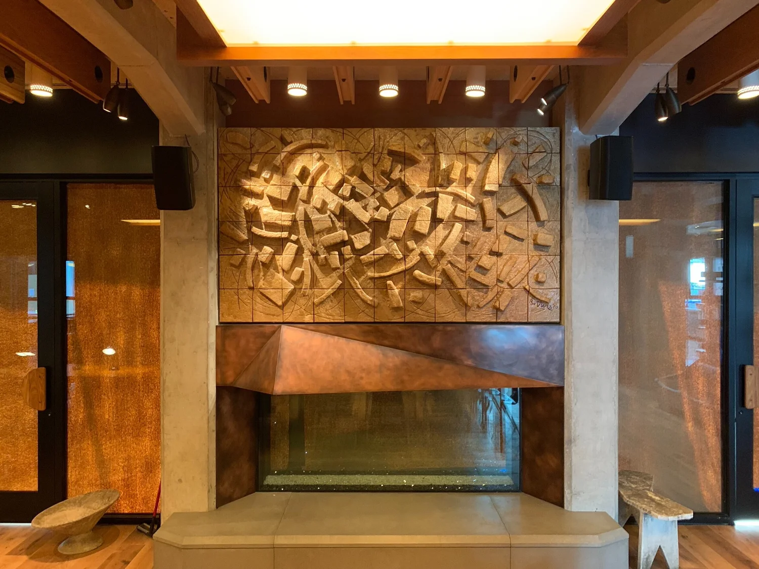 Copper Fireplace Hood