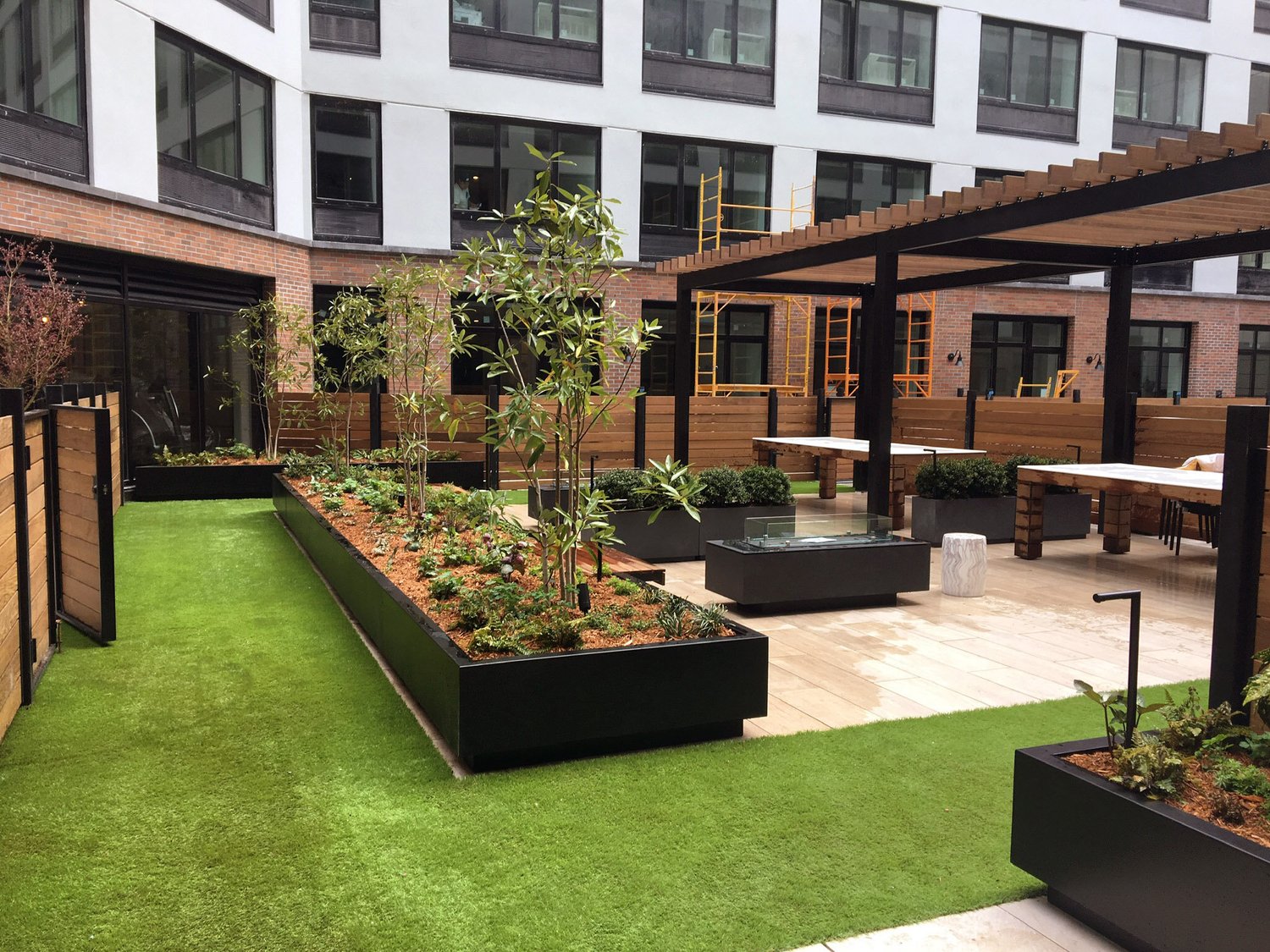 Fulton Street Courtyard